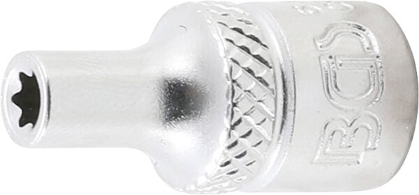 Steckschlüssel-Einsatz E-Profil | Antrieb Innenvierkant 6,3 mm (1/4") | SW E4