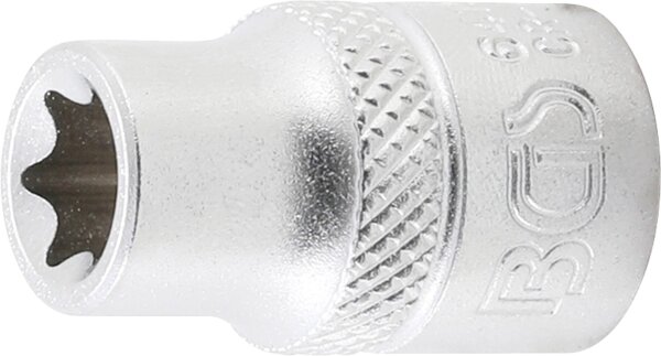 Steckschlüssel-Einsatz E-Profil | Antrieb Innenvierkant 10 mm (3/8") | SW E10