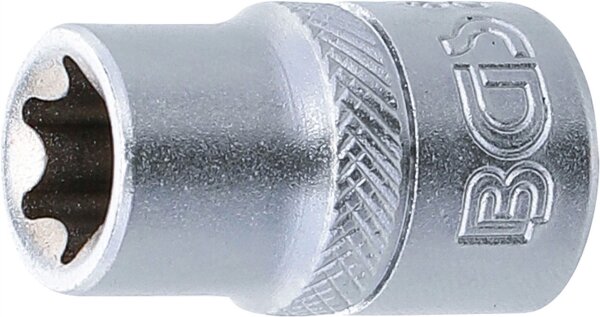Steckschlüssel-Einsatz E-Profil | Antrieb Innenvierkant 10 mm (3/8") | SW E12