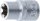 Steckschlüssel-Einsatz E-Profil | Antrieb Innenvierkant 10 mm (3/8") | SW E12