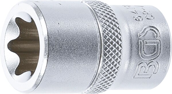 Steckschlüssel-Einsatz E-Profil | Antrieb Innenvierkant 12,5 mm (1/2") | SW E18