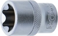 Steckschlüssel-Einsatz E-Profil | Antrieb Innenvierkant 12,5 mm (1/2") | SW E24