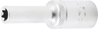 Steckschlüssel-Einsatz E-Profil, tief | Antrieb Innenvierkant 12,5 mm (1/2") | SW E10