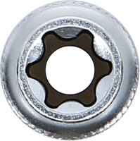Steckschlüssel-Einsatz E-Profil, tief | Antrieb Innenvierkant 12,5 mm (1/2") | SW E14