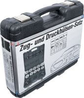 Zug- und Druckhülsen-Satz | mit 4 Spindeln | 24-tlg.