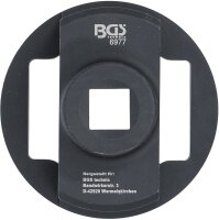 Rollenlager-Achsmuttern-Schlüssel | für BPW 12 t | SW 80 mm