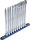 Steckschlüssel-Einsatz-Satz E-Profil | XXL | Antrieb Innenvierkant 10 mm (3/8") | SW E6 - E20 | 10-tlg.