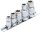 Bit-Adapter-Satz mit Haltekugel | Innenvierkant 6,3 mm (1/4") / 10 mm (3/8") / 12,5 mm (1/2") | 5-tlg.