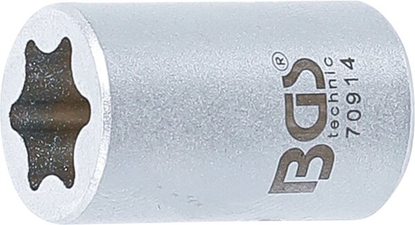 Spezial-Steckschlüssel-Einsatz | E-Profil | Antrieb Innenvierkant 6,3 mm (1/4") | SW E12 | für BMW-Fensterheber