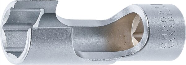 Spezial-Steckschlüssel-Einsatz, geschlitzt | Antrieb Innenvierkant 10 mm (3/8") | SW 15 mm