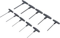Schraubendreher-Satz mit T-Griff | Zollmaße | Innensechskant 3/32" - 3/8" | 10-tlg.