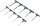 Schraubendreher-Satz mit T-Griff | Zollmaße | Innensechskant 3/32" - 3/8" | 10-tlg.
