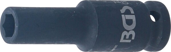 Kraft-Steckschlüssel-Einsatz Sechskant, tief | Antrieb Innenvierkant 12,5 mm (1/2") | SW 10 mm