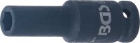 Kraft-Steckschlüssel-Einsatz Sechskant, tief | Antrieb Innenvierkant 12,5 mm (1/2") | SW 10 mm