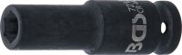 Kraft-Steckschlüssel-Einsatz Sechskant, tief | Antrieb Innenvierkant 12,5 mm (1/2") | SW 12 mm