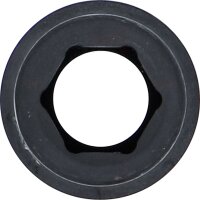 Kraft-Steckschlüssel-Einsatz Sechskant, tief | Antrieb Innenvierkant 12,5 mm (1/2") | SW 12 mm