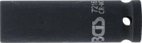 Kraft-Steckschlüssel-Einsatz Sechskant, tief | Antrieb Innenvierkant 12,5 mm (1/2") | SW 16 mm