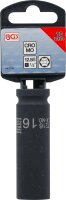 Kraft-Steckschlüssel-Einsatz Sechskant, tief | Antrieb Innenvierkant 12,5 mm (1/2") | SW 16 mm