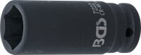 Kraft-Steckschlüssel-Einsatz Sechskant, tief | Antrieb Innenvierkant 12,5 mm (1/2") | SW 22 mm