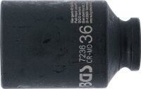 Kraft-Steckschlüssel-Einsatz Sechskant, tief | Antrieb Innenvierkant 12,5 mm (1/2") | SW 36 mm