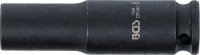 Kraft-Steckschlüssel-Einsatz Sechskant, tief | Antrieb Innenvierkant 6,3 mm (1/4") | SW 8 mm
