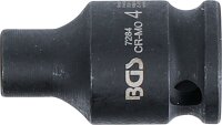 Kraft-Steckschlüssel-Einsatz Sechskant | Antrieb Innenvierkant 6,3 mm (1/4") | SW 4 mm
