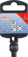 Kraft-Steckschlüssel-Einsatz Sechskant | Antrieb Innenvierkant 6,3 mm (1/4") | SW 5 mm