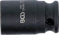 Kraft-Steckschlüssel-Einsatz Sechskant | Antrieb Innenvierkant 6,3 mm (1/4") | SW 10 mm