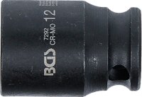 Kraft-Steckschlüssel-Einsatz Sechskant | Antrieb Innenvierkant 6,3 mm (1/4") | SW 12 mm