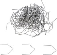 Reparaturklammern-Satz | für Innenecken | 0,8 mm | 100-tlg.