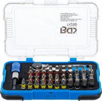 Color-Bit-Satz | mit Bit-Knarre | Antrieb Außensechskant 6,3 mm (1/4") | 43-tlg.