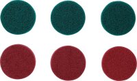 Schleifscheiben-Satz | Nylon | für Art. 74367 | 6-tlg.