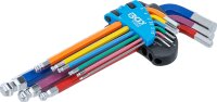 Winkelschlüssel-Satz | Multicolour | Innensechskant,...
