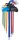 Winkelschlüssel-Satz | Multicolour | extra lang | Innensechskant 1,5 - 10 mm | 9-tlg.