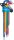 Winkelschlüssel-Satz | Multicolour | extra lang | T-Profil (für Torx) T10 - T50 | 9-tlg.