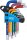 Winkelschlüssel-Satz | Multicolour | kurz | T-Profil (für Torx) mit Bohrung T10 - T50 | 9-tlg.
