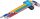 Winkelschlüssel-Satz | Multicolour | extra lang | T-Profil (für Torx) mit Bohrung T10 - T50 | 9-tlg.