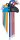Winkelschlüssel-Satz | Multicolour | extra lang | T-Profil (für Torx) mit Bohrung T10 - T50 | 9-tlg.