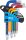 Winkelschlüssel-Satz | Multicolour | kurz | T-Profil (für Torx) mit Bohrung und Kugelkopf T10 - T50 | 9-tlg.
