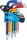 Winkelschlüssel-Satz | Multicolour | kurz | T-Profil (für Torx) mit Kugelkopf T10 - T50 | 9-tlg.