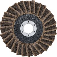 Fächer-Schleif-Scheibe | Vlies | Ø 125 mm |...
