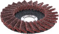 Fächer-Schleif-Scheibe | Vlies | Ø 125 mm |...