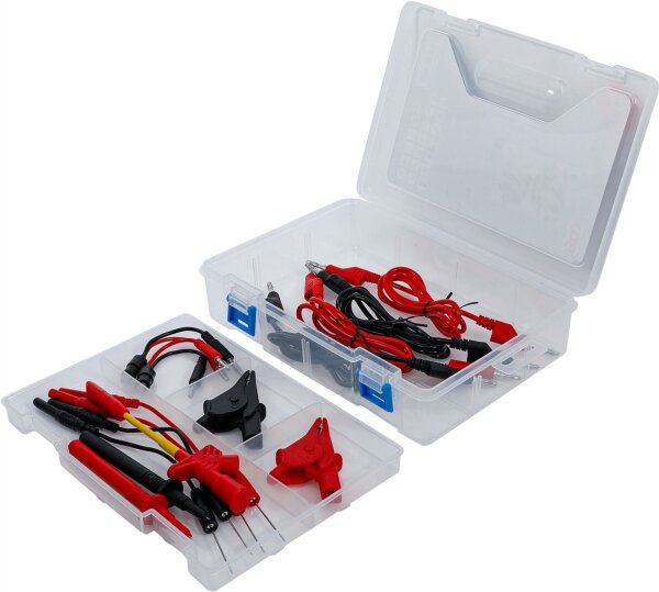 Messkabel- und Prüfspitzen-Zubehör-Sortiment | für Multimeter | 15-tlg.