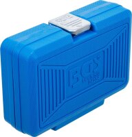 Kraft-Steckschlüssel-Einsatz-Satz | E-Profil Plus | Antrieb Innenvierkant 6,3 mm (1/4"), 10 mm (3/8"), 12,5 mm (1/2") | SW EP4 - E32 | 19-tlg.