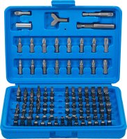 Sicherheits-Bit-Satz | Antrieb Außensechskant 6,3 mm (1/4") | 100-tlg.