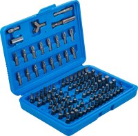 Sicherheits-Bit-Satz | Antrieb Außensechskant 6,3 mm (1/4") | 100-tlg.