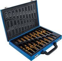 Spiralbohrer-Satz | HSS | titan-nitriert | 1 - 10 mm |...