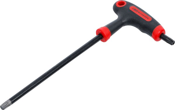 Schraubendreher mit T-Griff und seitlicher Klinge | T-Profil (für Torx) mit/ohne Bohrung T40