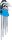 Winkelschlüssel-Satz | extra lang | T-Profil (für Torx) T10 - T50 | 9-tlg.