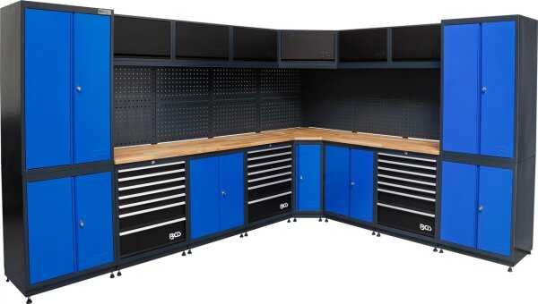 Schrankwand-System | Werkstatt | Holz | 8 Module